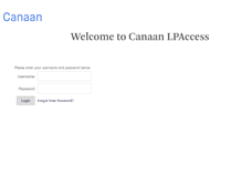 Tablet Screenshot of lpaccess.canaan.com